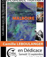 Dédicace roman : Camille Leboulanger