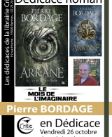Dédicace roman : Pierre Bordage